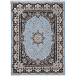 فرش 1200 شانه کلاسیک کد 6102 رنگ آبی