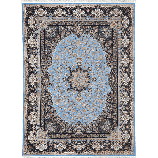 فرش 1200 شانه کلاسیک کد 6102 رنگ آبی