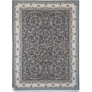 فرش 1200 شانه کلاسیک کد 6127 رنگ سرمه ای