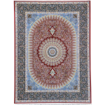فرش 1200 شانه کلاسیک کد 6141 رنگ لاکی