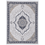 فرش 1200 شانه کلاسیک کد 6147 رنگ کرم