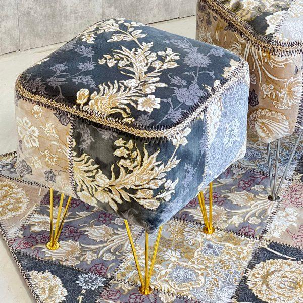 پاف چهل تیکه بافتی کد 751